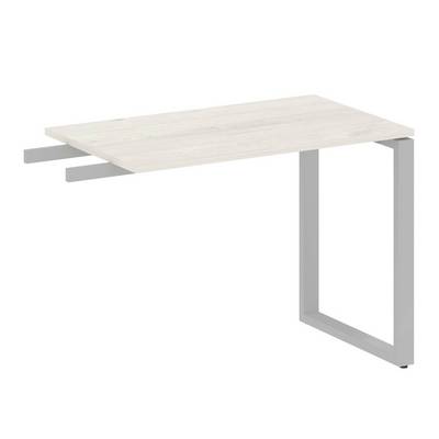 Metal System Style БО.ПР-3 (Дуб Наварра/серый) Приставной элемент на О-образном м/к (используется в качестве брифинга или боковой приставки)