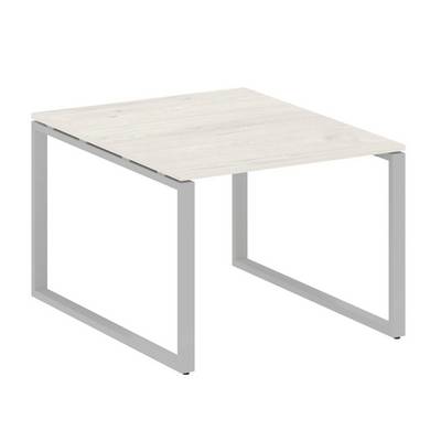 Metal System Style БО.ПРГ-1.1 (Дуб Наварра/серый) Переговорный стол (1 столешница) на О-образном м/к