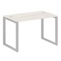 Metal System Style БО.СП-2 (Дуб Наварра/серый) Стол письменный на О-образном м/к