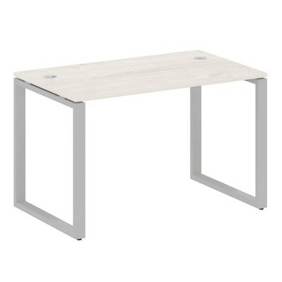 Metal System Style БО.СП-2 (Дуб Наварра/серый) Стол письменный на О-образном м/к