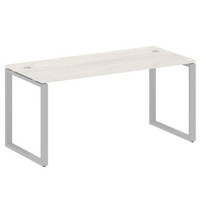 Metal System Style БО.СП-4 (Дуб Наварра/серый) Стол письменный на О-образном м/к