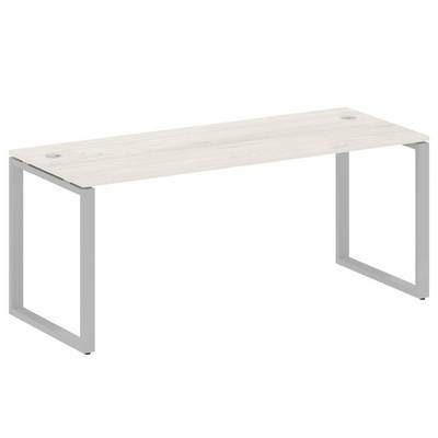 Metal System Style БО.СП-5 (Дуб Наварра/серый) Стол письменный на О-образном м/к