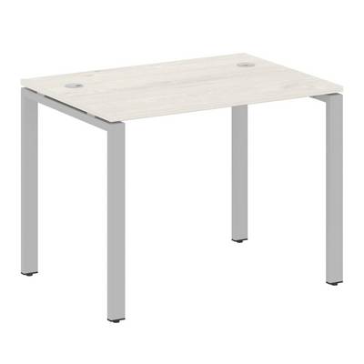 Metal System Style БП.СП-1 (Дуб Наварра/серый) Стол письменный на П-образном м/к