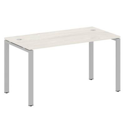 Metal System Style БП.СП-3 (Дуб Наварра/серый) Стол письменный на П-образном м/к