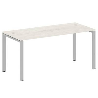 Metal System Style БП.СП-4 (Дуб Наварра/серый) Стол письменный на П-образном м/к