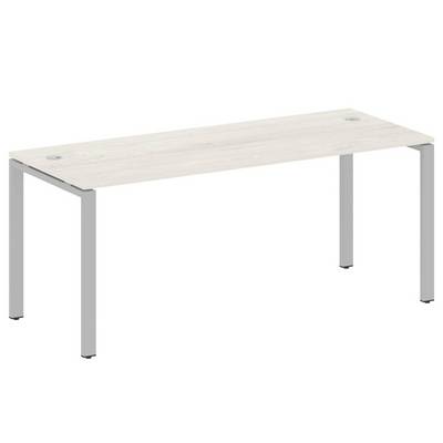 Metal System Style БП.СП-5 (Дуб Наварра/серый) Стол письменный на П-образном м/к