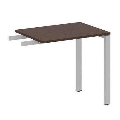 Metal System Style БП.ПР-2 (Венге цаво/серый) Приставной элемент на П-образном м/к (используется в качестве брифинга или боковой приставки)