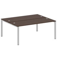 Metal System Style БП.РАС-СП-2.5 (Венге цаво/серый) Рабочая станция на П-образном м/к