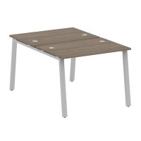 Metal System Style БА.РАС-СП-2.1 (Вяз благородный/серый) Рабочая станция на А-образном м/к