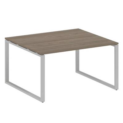 Metal System Style БО.ПРГ-1.3 (Вяз благородный/серый) Переговорный стол (1 столешница) на О-образном м/к