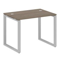 Metal System Style БО.СП-1 (Вяз благородный/серый) Стол письменный на О-образном м/к