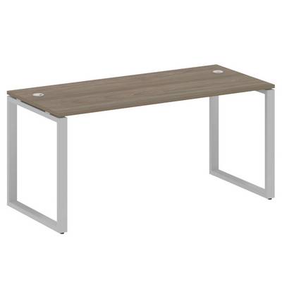 Metal System Style БО.СП-4 (Вяз благородный/серый) Стол письменный на О-образном м/к