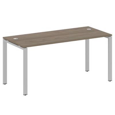 Metal System Style БП.СП-4 (Вяз благородный/серый) Стол письменный на П-образном м/к