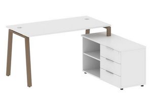 Мебель Metal System белый, мокко металл