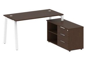 Мебель Metal System венге цаво, белый металл