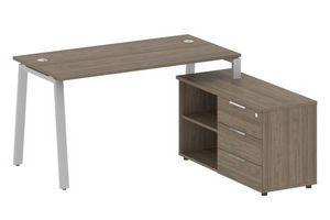 Мебель Metal System вяз благородный, серый металл