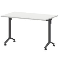 Моби МБ25-120.70 (Белый/Антрацит) Стол мобильный складной