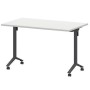 Моби МБ25-120.70 (Белый/Антрацит) Стол мобильный складной