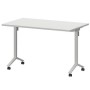 Моби МБ25-120.70 (Белый/Белый) Стол мобильный складной
