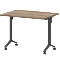Моби МБ25-100.70 (Дуб сафари/Антрацит) Стол мобильный складной