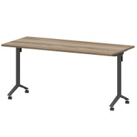 Моби МБ25-160.70 (Дуб сафари/Антрацит) Стол мобильный складной