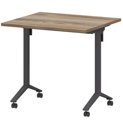 Моби МБ25-80.70 (Дуб сафари/Антрацит) Стол мобильный складной