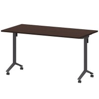Моби МБ22-140.70 (Дуб венге/Антрацит) Стол мобильный складной