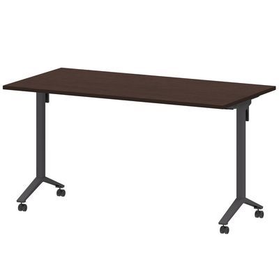 Моби МБ22-140.70 (Дуб венге/Антрацит) Стол мобильный складной