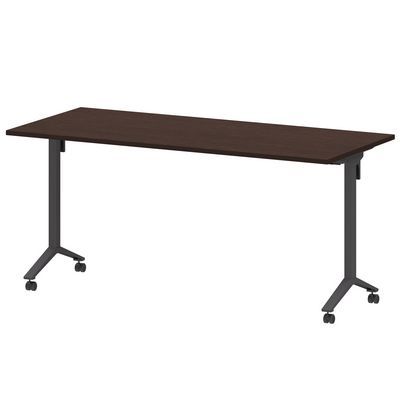 Моби МБ22-160.70 (Дуб венге/Антрацит) Стол мобильный складной