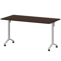 Моби МБ22-140.70 (Дуб венге/Белый) Стол мобильный складной