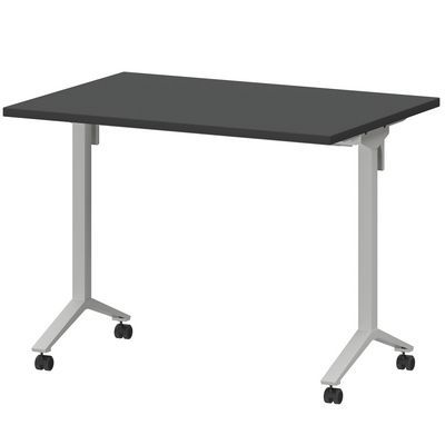 Моби МБ25-100.70 (Графит/Белый) Стол мобильный складной