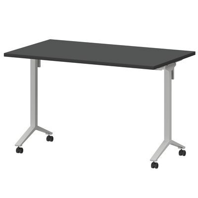 Моби МБ25-120.70 (Графит/Белый) Стол мобильный складной