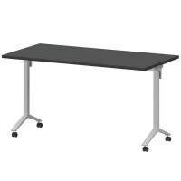 Моби МБ25-140.70 (Графит/Белый) Стол мобильный складной