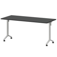 Моби МБ25-160.70 (Графит/Белый) Стол мобильный складной