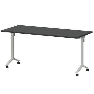 Моби МБ25-160.70 (Графит/Белый) Стол мобильный складной
