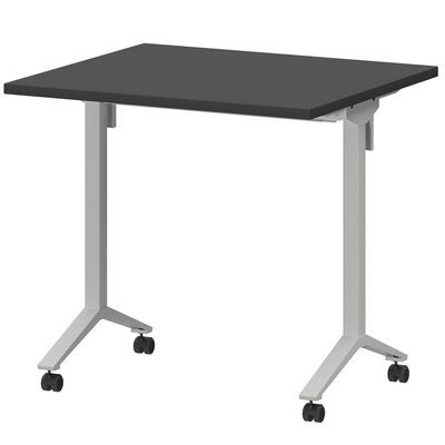 Моби МБ25-80.70 (Графит/Белый) Стол мобильный складной