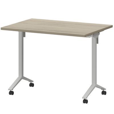 Моби МБ25-100.70 (Кронберг/Белый) Стол мобильный складной