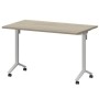 Моби МБ25-120.70 (Кронберг/Белый) Стол мобильный складной