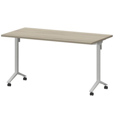 Моби МБ25-140.70 (Кронберг/Белый) Стол мобильный складной