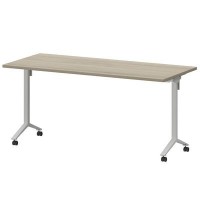 Моби МБ25-160.70 (Кронберг/Белый) Стол мобильный складной