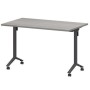 Моби МБ25-120.70 (Лиственница/Антрацит) Стол мобильный складной