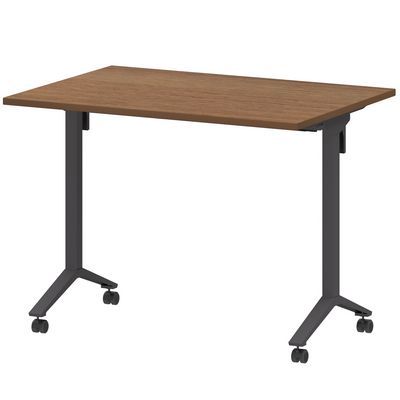 Моби МБ22-100.70 (Орех/Антрацит) Стол мобильный складной