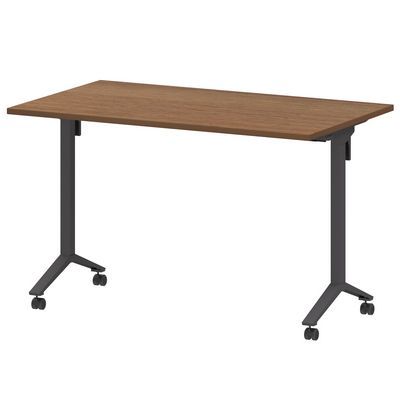 Моби МБ22-120.70 (Орех/Антрацит) Стол мобильный складной
