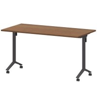 Моби МБ22-140.70 (Орех/Антрацит) Стол мобильный складной