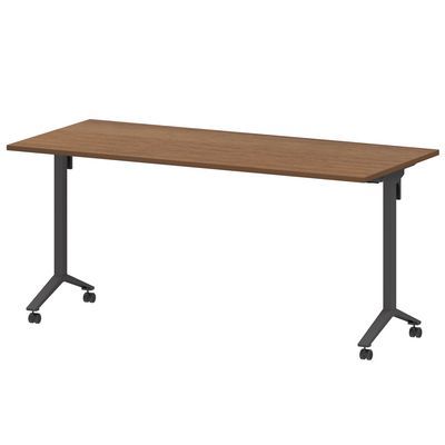 Моби МБ22-160.70 (Орех/Антрацит) Стол мобильный складной