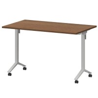 Моби МБ22-120.70 (Орех/Белый) Стол мобильный складной