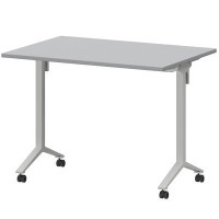 Моби МБ22-100.70 (Серый/Белый) Стол мобильный складной