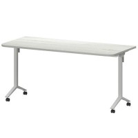 Моби МБ25-160.70Р (Сосна винтер/Белый) Стол мобильный складной радиусный