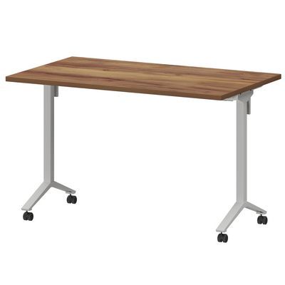 Моби МБ25-120.70 (Таксония/Белый) Стол мобильный складной