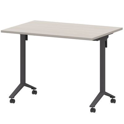 Моби МБ22-100.70 (Ясень шимо/Антрацит) Стол мобильный складной
